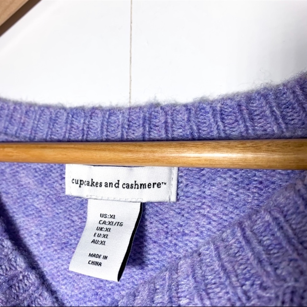 Cupcakes & Cashmere Soft Color Block Stripe Crewn… - image 3